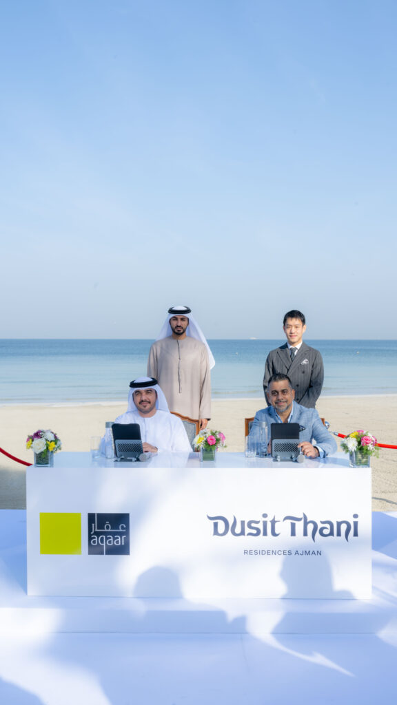 “Aqaar” and “Dusit International” Launch “Dusit Thani Residences Ajman” to Establish New Standards for Luxury Residential Communities in the Emirate